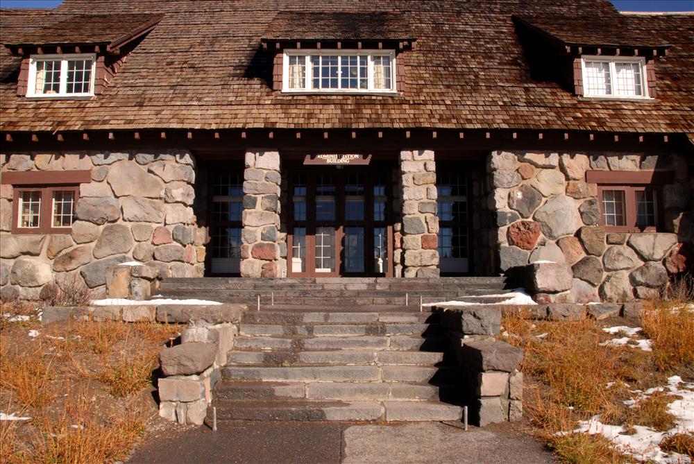 Administration Building in Crater Lake NP, 2009 Dave Harrison 3