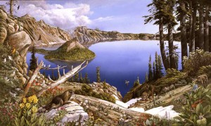 Crater Lake by Larry Eifert