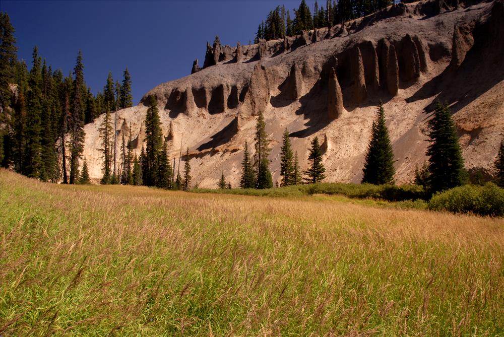 Godfrey Glen in Crater Lake NP, 2009 looking towards Duwee Falls, Dave Harrison