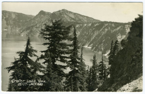 Title (front): Crater Lake, Ore. Card Number(s): 1607 (front) Publisher: Art-Ray.