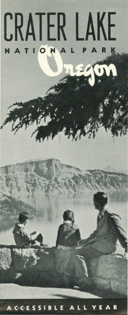 Crater Lake Informational Brochure – 1950