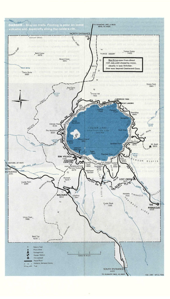 Crater Lake Informational Brochure – 1979