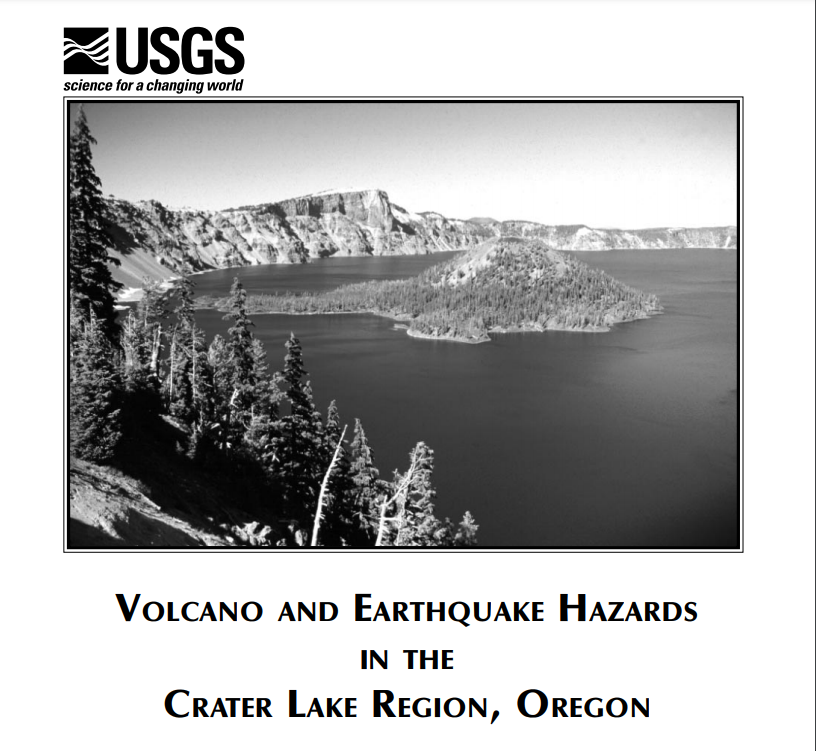 Volcano and Earthquake Hazards in the Crater Lake Region, Oregon