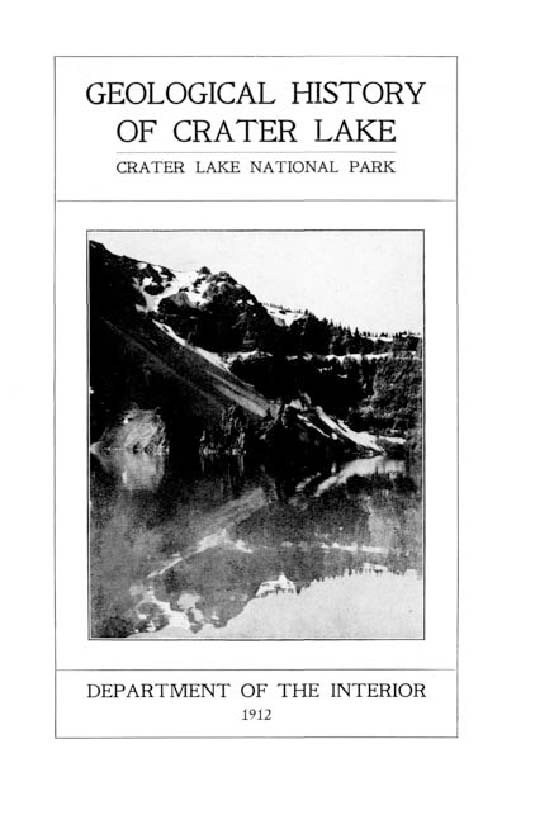 J.S. Diller Geology 1912
