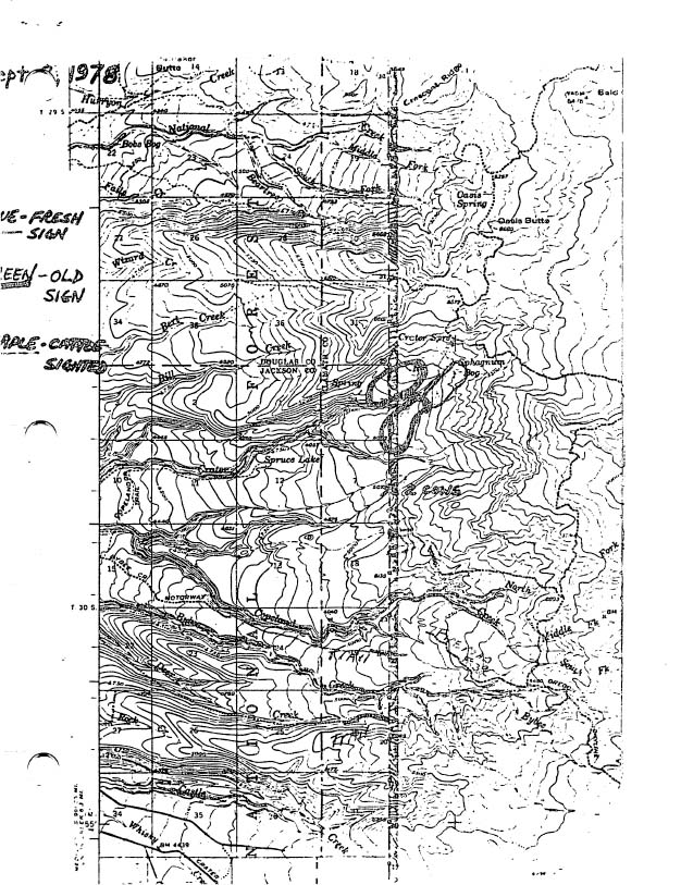 Range Cattle Trespass Report 1978
