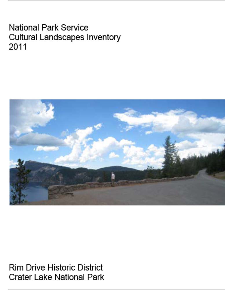 Rim Drive Cultural Landscapes Inventory 2011