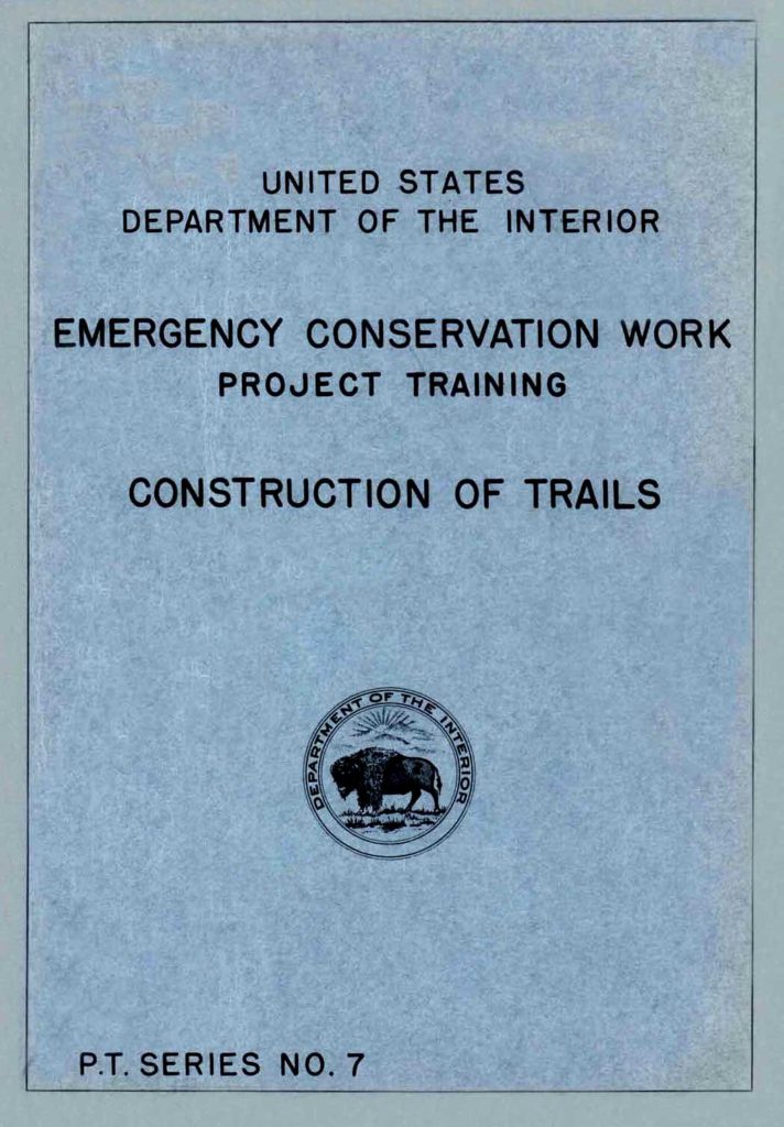 Construction Manual Trail Construction 1937