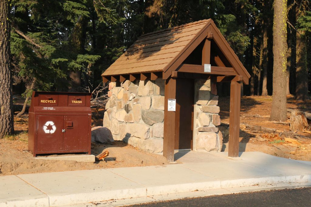 New Restrooms at Pumice Point 2017