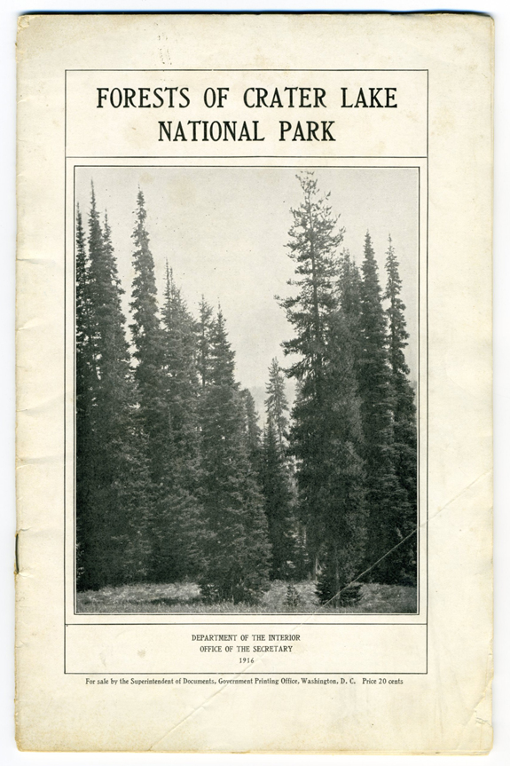 Forests of Crater Lake 1916