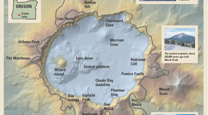 Mount Mazama and Crater Lake, Growth and Destruction of a Cascade Volcano, 2002