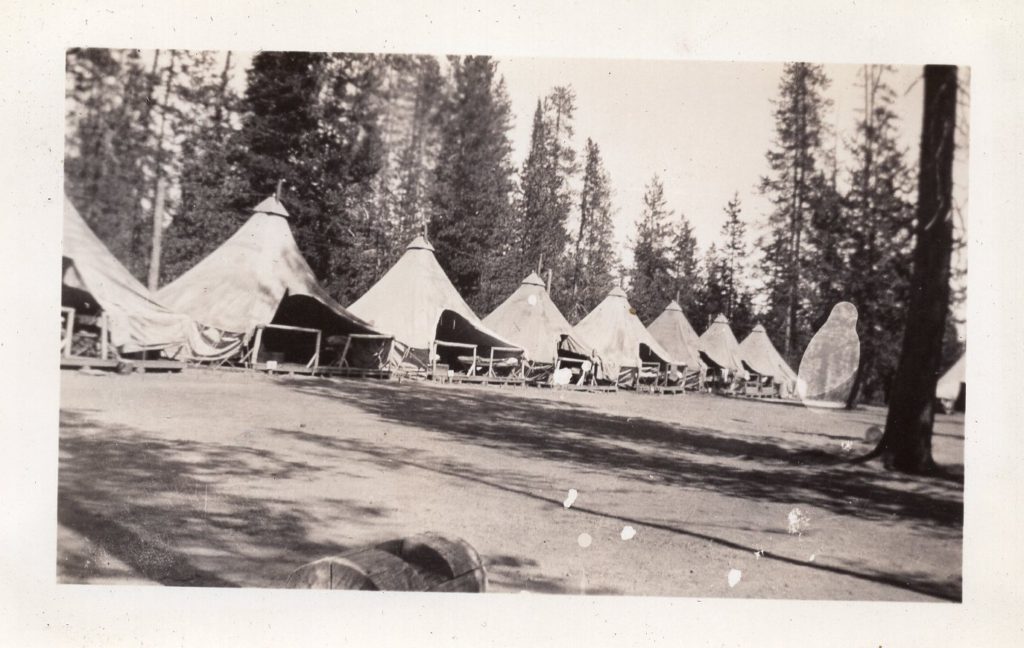 Camp Wineglass CCC 1934