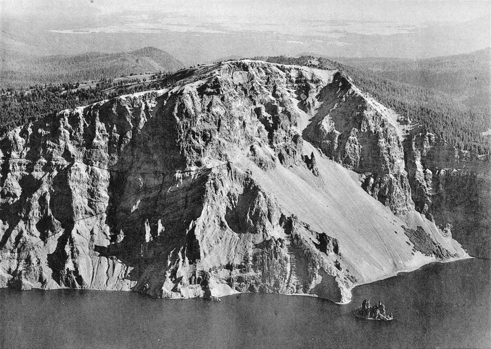 Weathering at Crater Lake National Park